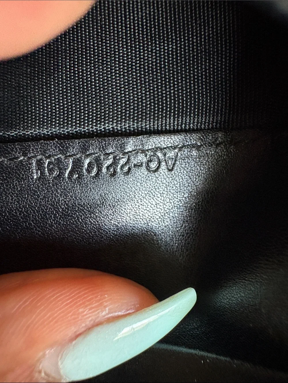 Salvatore Ferragamo Gancini Embossed Leather Bifold Wallet - Black